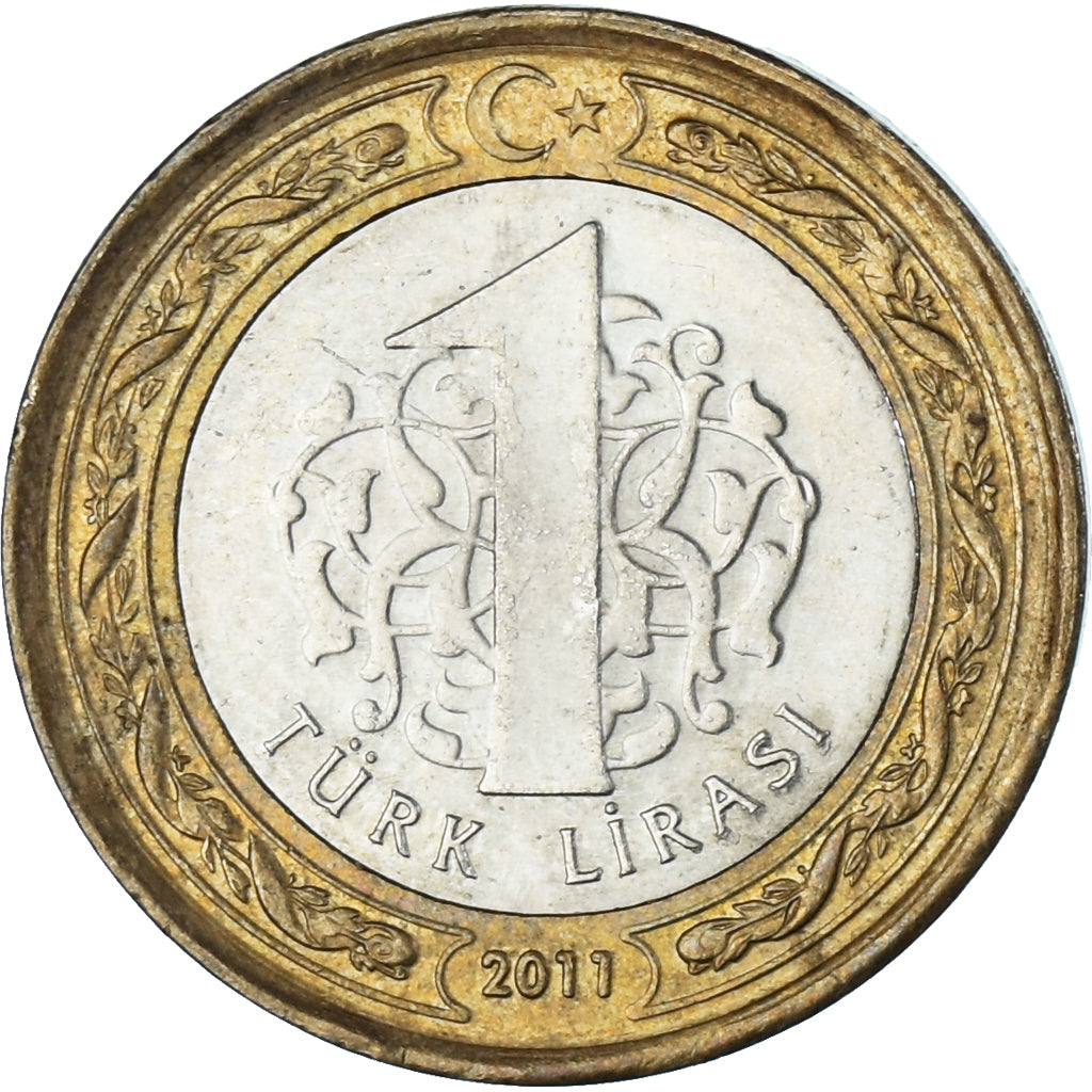 Munten, Turkije, Lira, 2011