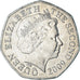 Moneda, Jersey, 50 Pence, 2009