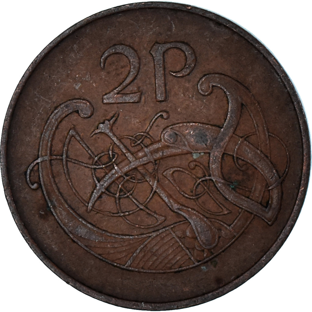 Münze, Ireland, 2 Pence, 1971