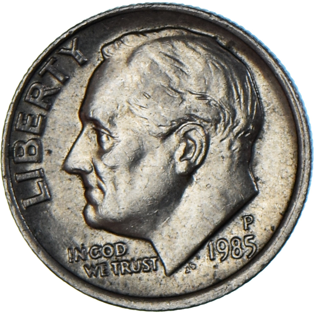 Münze, Vereinigte Staaten, Dime, 1985