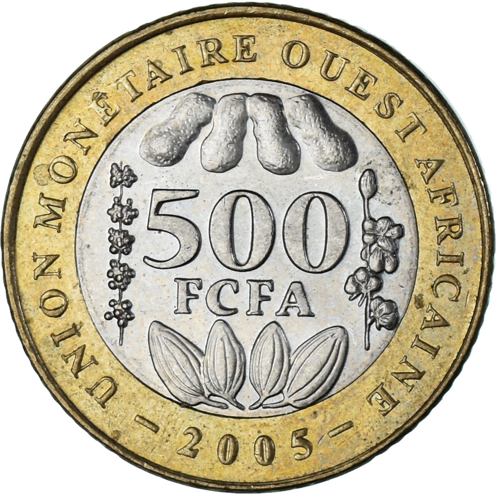Moneta, Stati dell'Africa occidentale, 500 Francs, 2005
