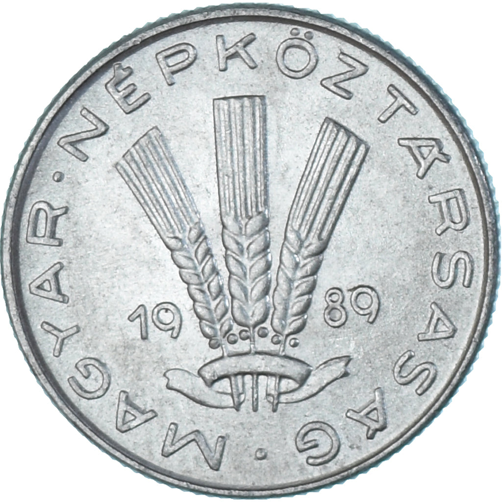 Moneta, Ungheria, 20 Fillér, 1989