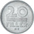 Moneda, Hungría, 20 Fillér, 1989