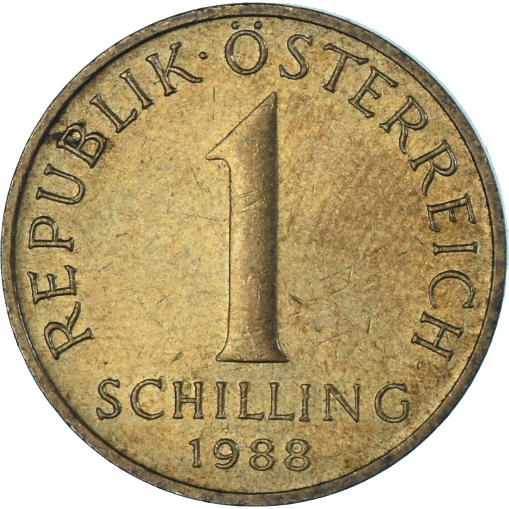 Munten, Oostenrijk, Schilling, 1988