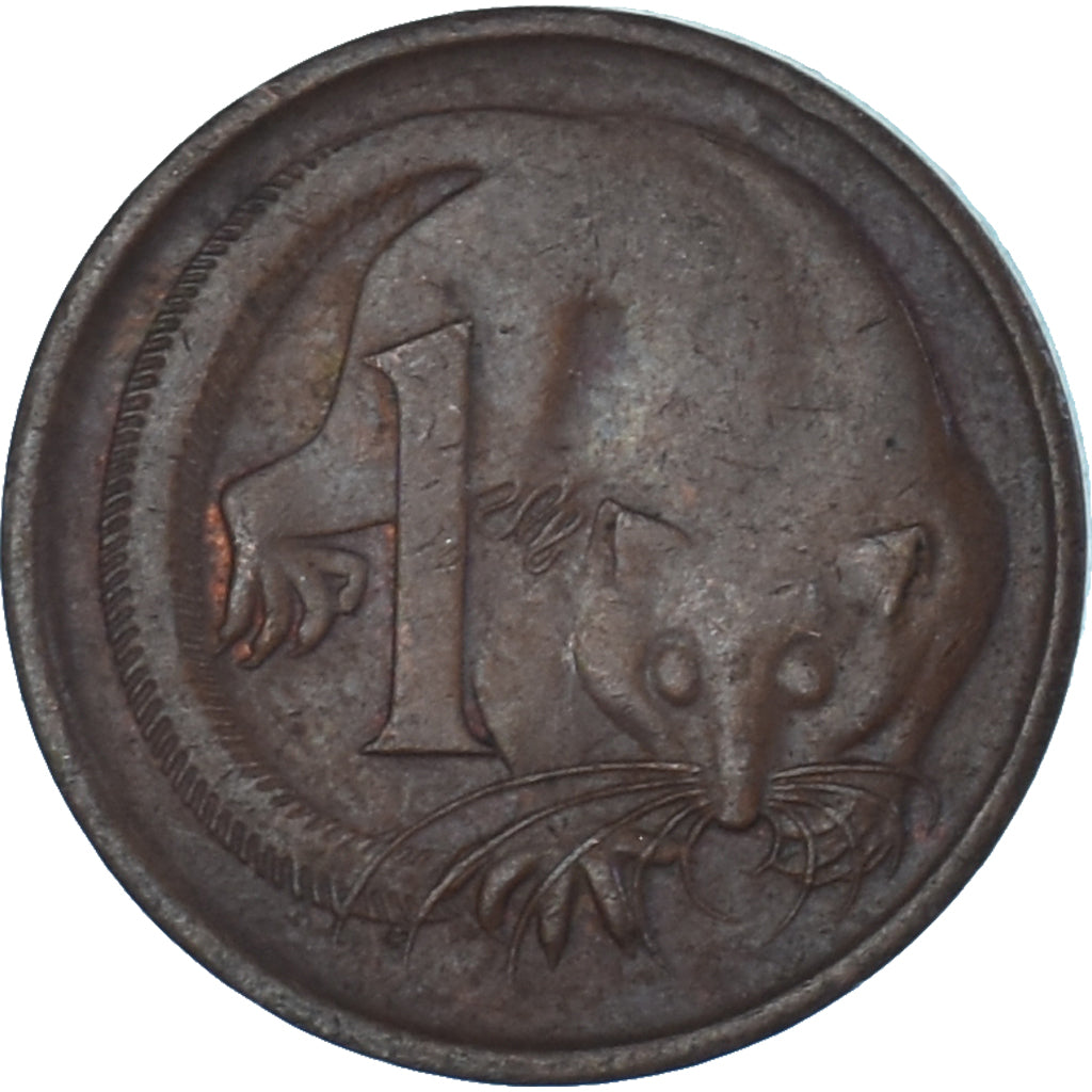 Coin, Australia, Cent, 1976