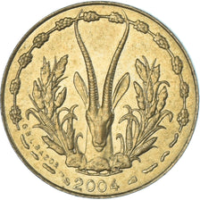 Münze, West African States, 5 Francs, 2004
