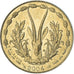 Münze, West African States, 5 Francs, 2004