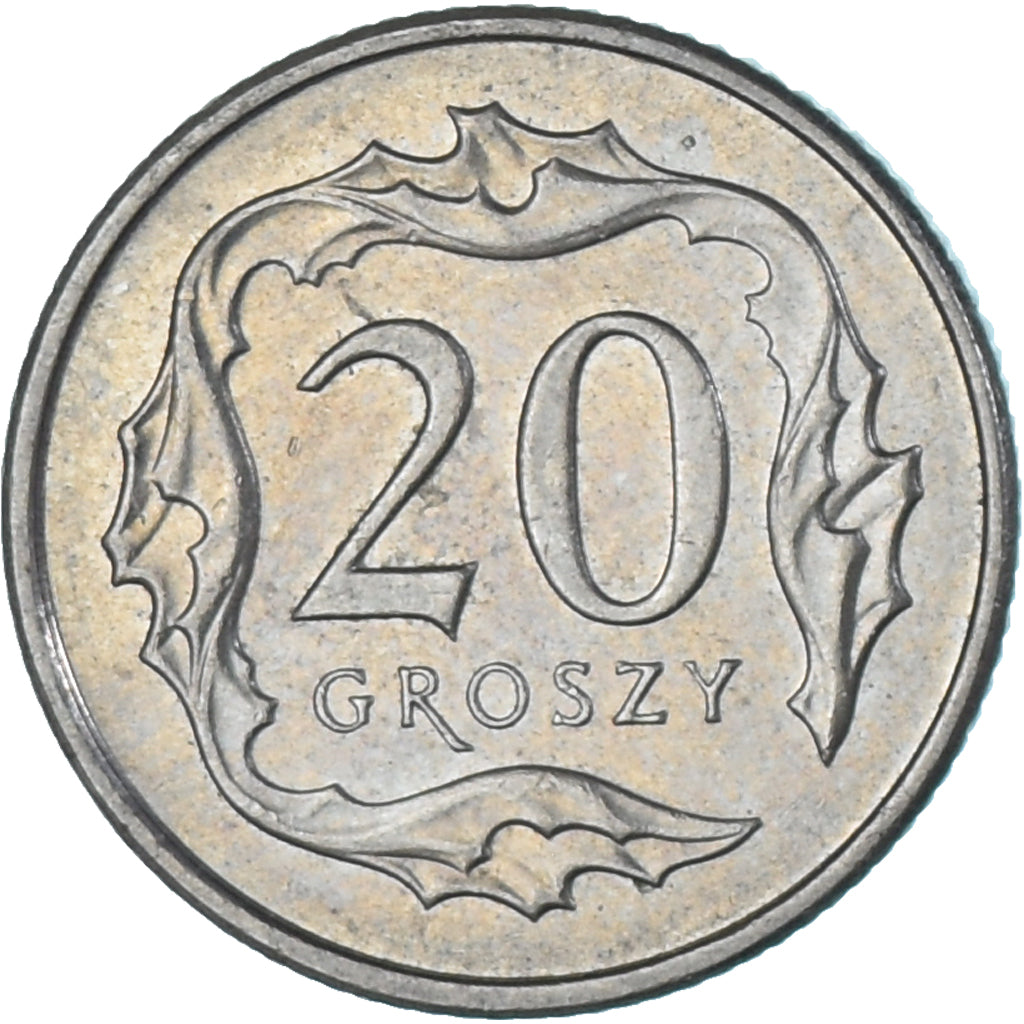 Moneda, Polonia, 20 Groszy, 2017