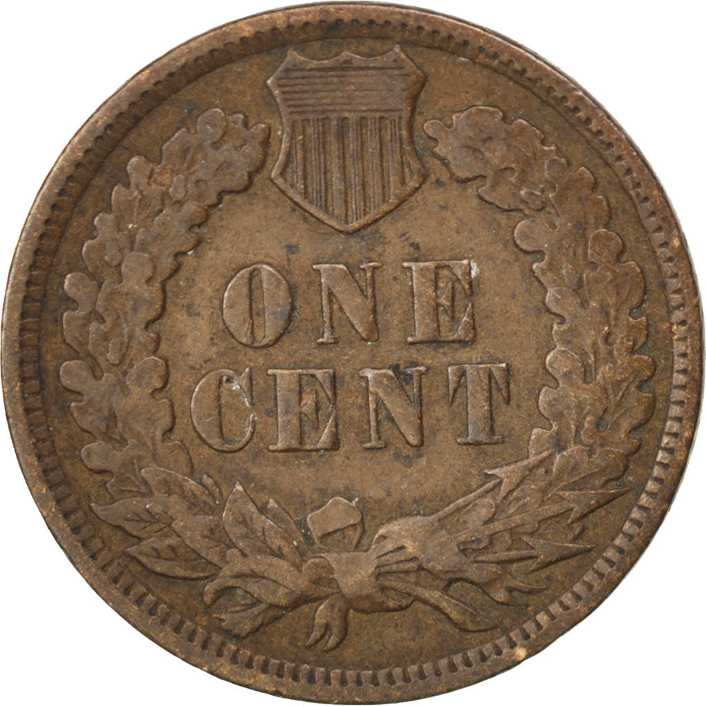 UNITED STATES, Indian Head Cent, Cent, 1908, U.S. Mint, KM #90a, EF(40-45),...