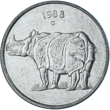 Munten, India, 25 Paise, 1988