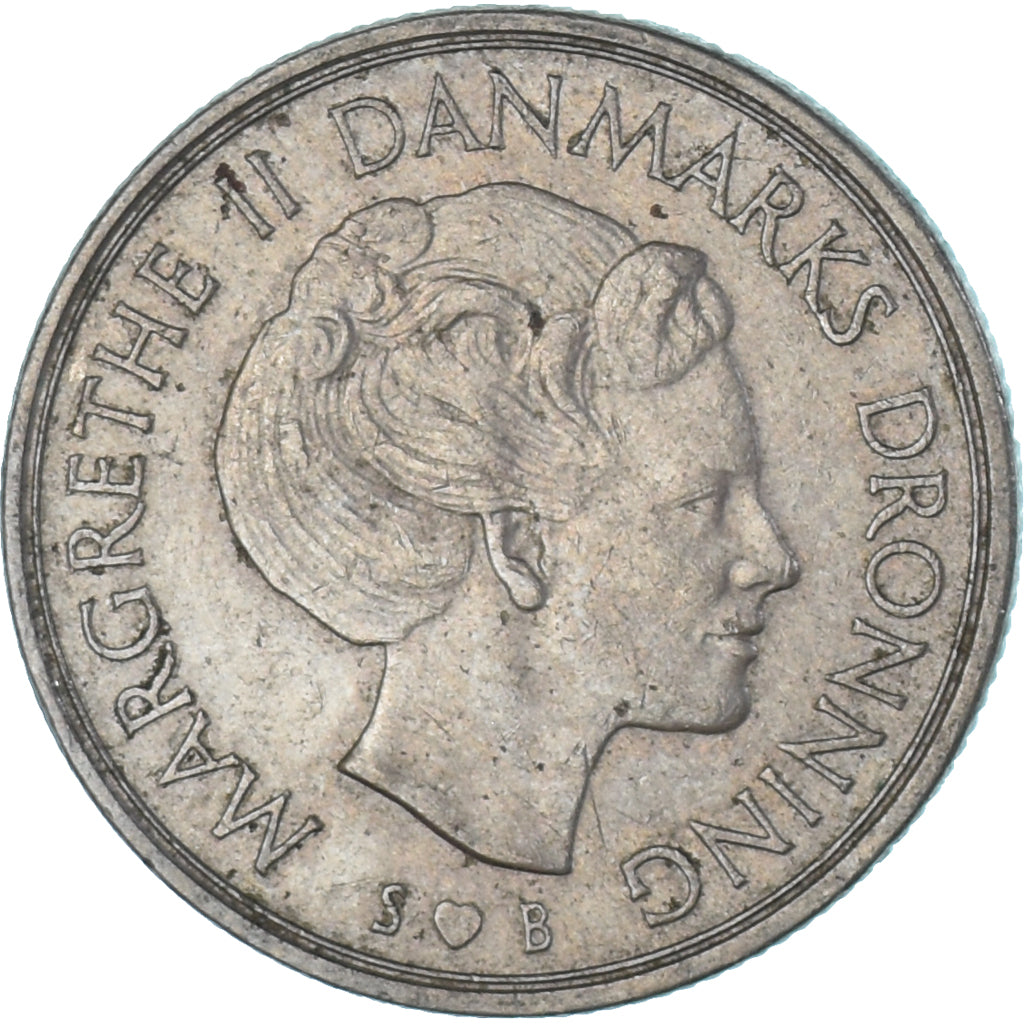 Coin, Denmark, Krone, 1975