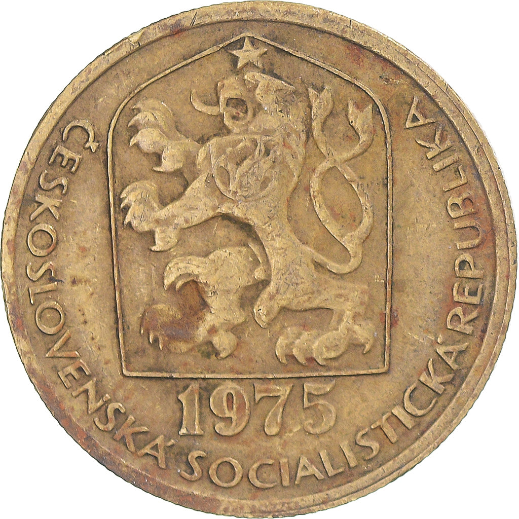 Moeda, Checoslováquia, 20 Haleru, 1975