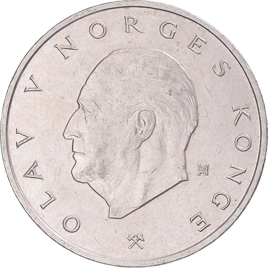 Monnaie, Norvège, 5 Kroner, 1976