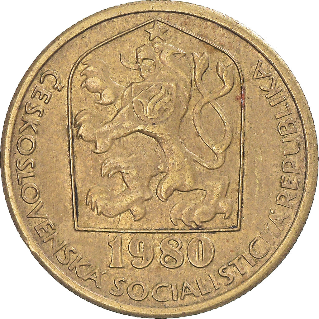 Moeda, Checoslováquia, 20 Haleru, 1980