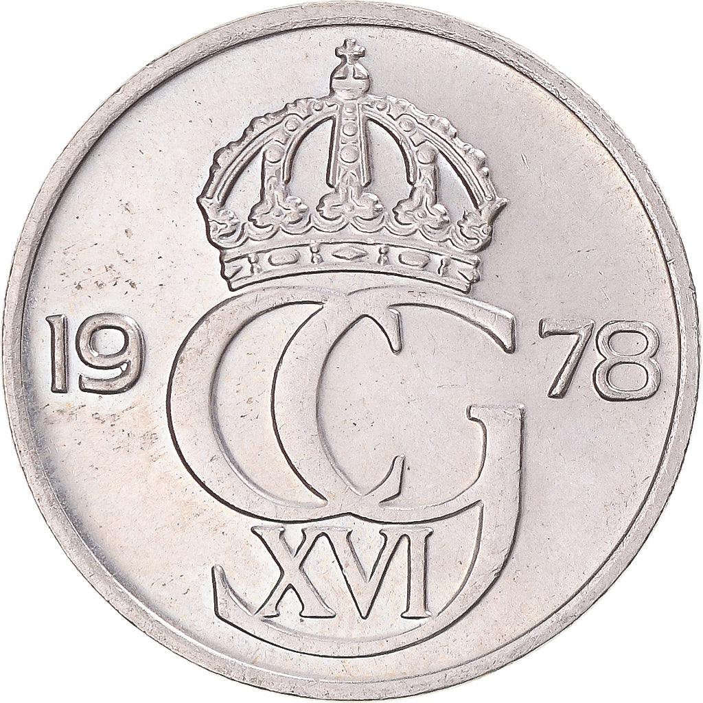 Moneda, Suecia, 50 Öre, 1978