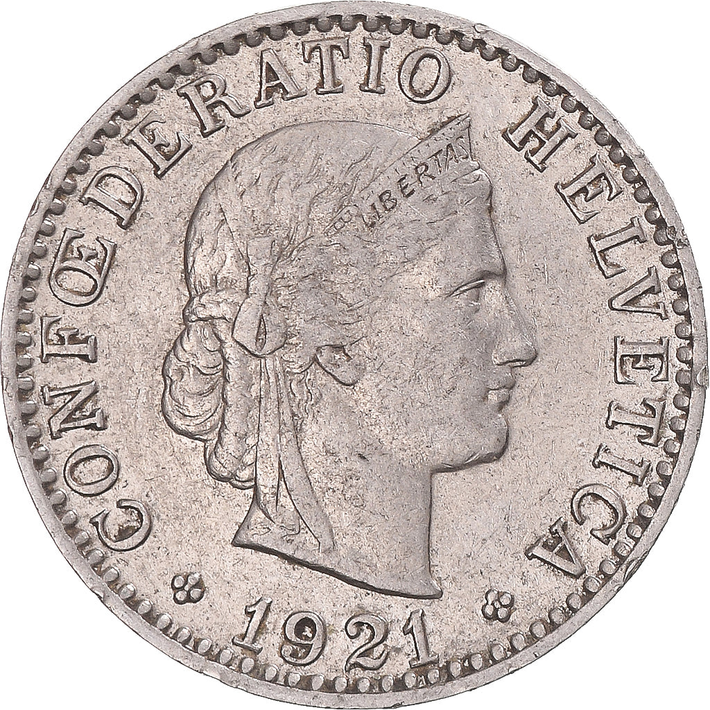 Coin, Switzerland, 20 Rappen, 1921
