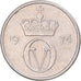 Monnaie, Norvège, 10 Öre, 1974