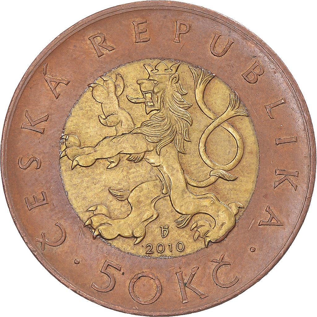 Coin, Czech Republic, 50 Korun, 2010