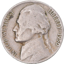 Munten, Verenigde Staten, 5 Cents, 1950
