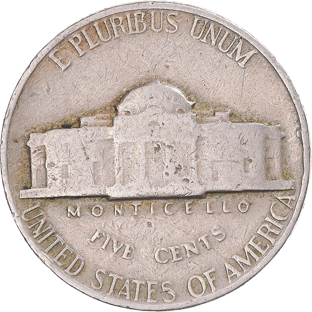 Munten, Verenigde Staten, 5 Cents, 1950