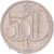 Coin, Czechoslovakia, 50 Haleru, 1985
