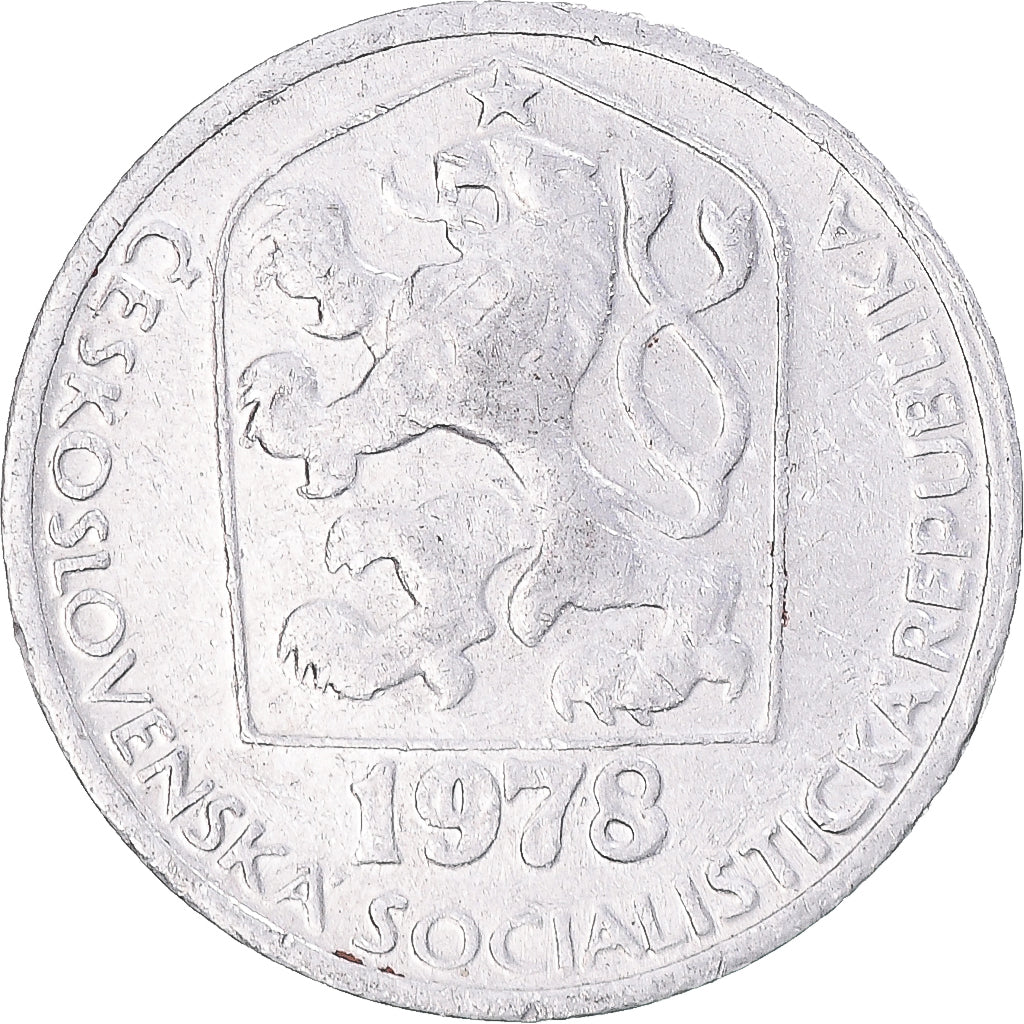 Monnaie, Tchécoslovaquie, 10 Haleru, 1978