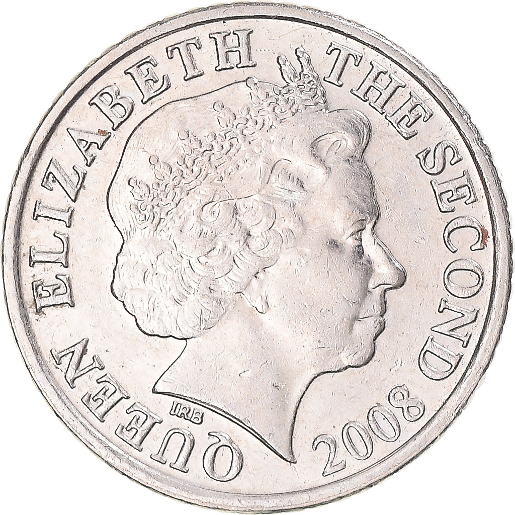 Münze, Jersey, 5 Pence, 2008