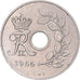 Monnaie, Danemark, 25 Öre, 1966