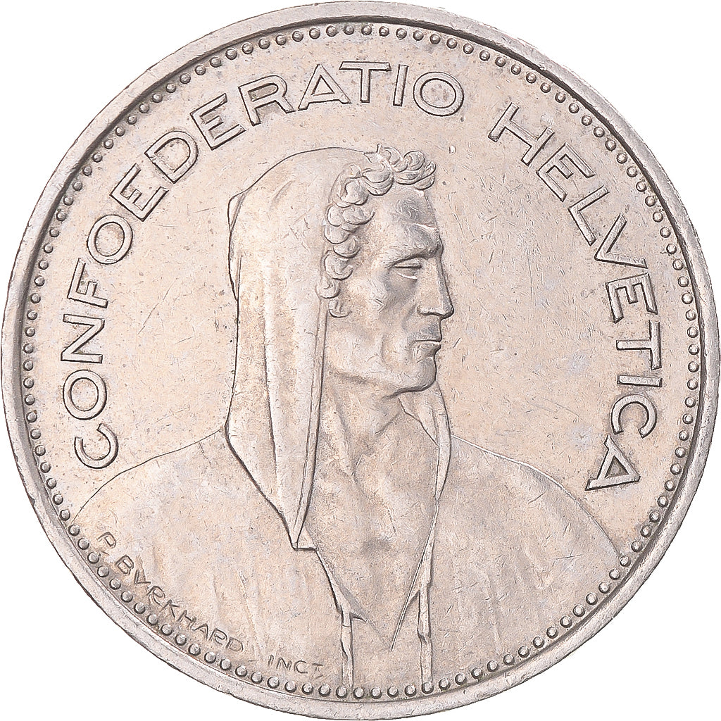 Munten, Zwitserland, 5 Francs, 1980