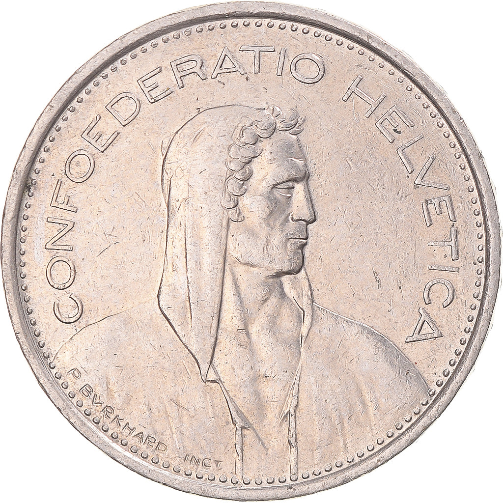 Moneta, Svizzera, 5 Francs, 1973