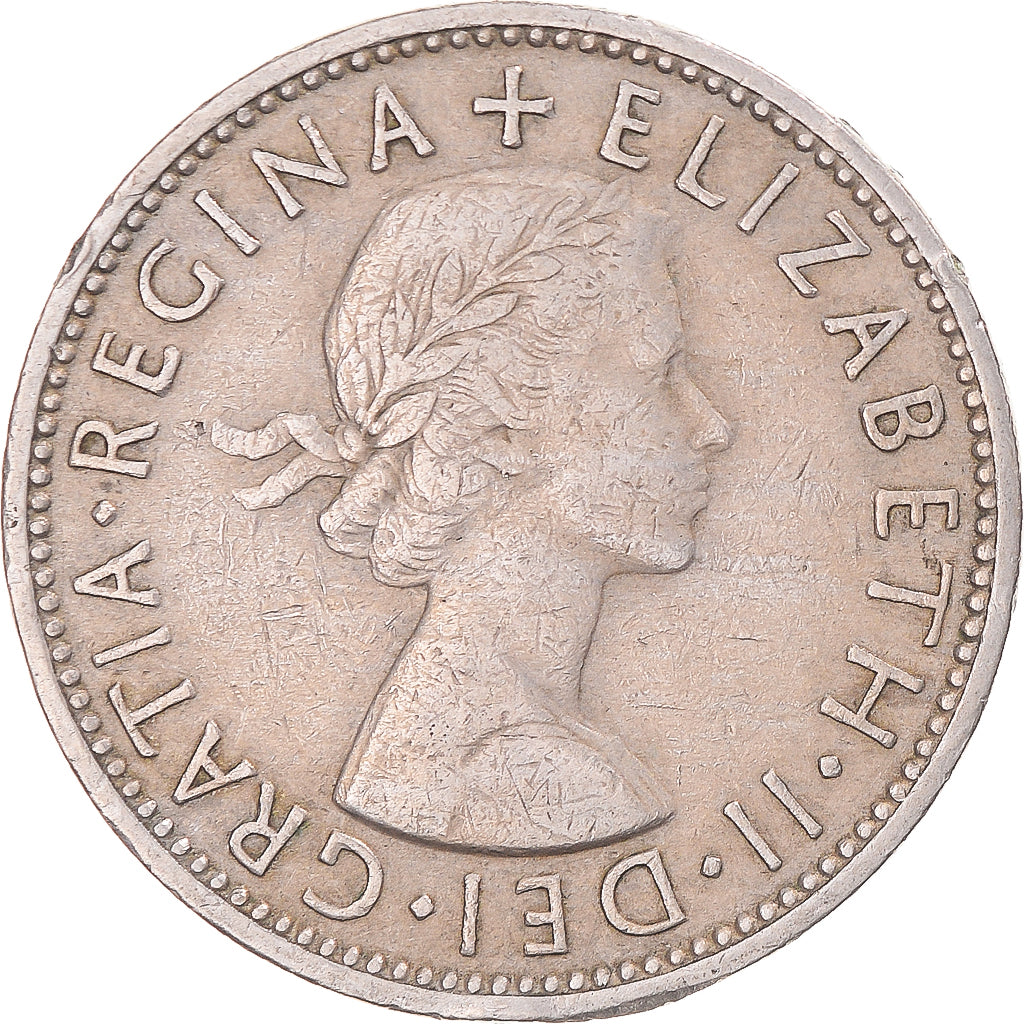 Münze, Großbritannien, Florin, Two Shillings, 1960