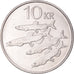 Moneda, Islandia, 10 Kronur, 1996
