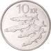 Moneta, Islanda, 10 Kronur, 1996