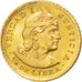 PERU, 1/5 Libra, Pound, 1966, Lima, KM #210, MS(60-62), Gold, 1.59