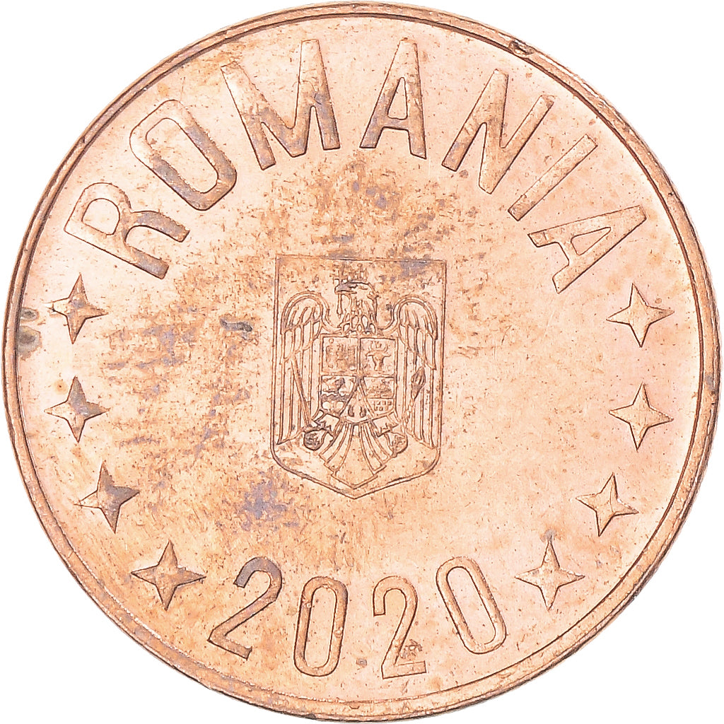 Monnaie, Roumanie, 5 Bani, 2020