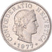 Coin, Switzerland, 5 Rappen, 1977