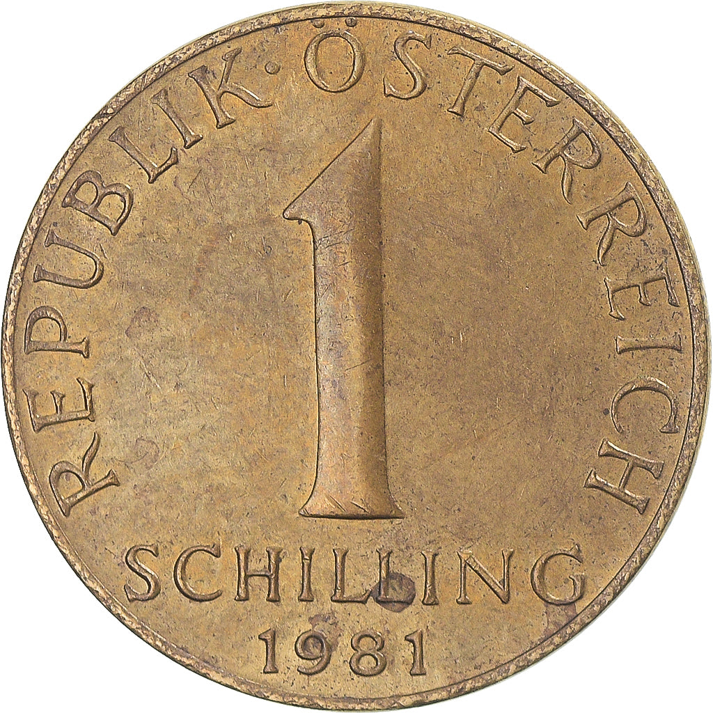 Moneta, Austria, Schilling, 1981