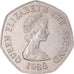 Moneda, Jersey, 50 Pence, 1988