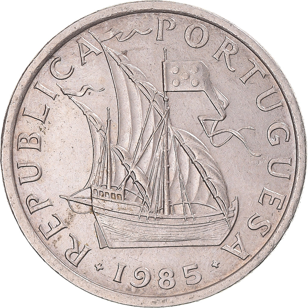 Monnaie, Portugal, 5 Escudos, 1985