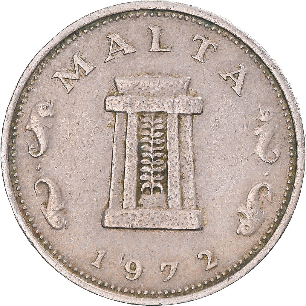 Münze, Malta, 5 Cents, 1972