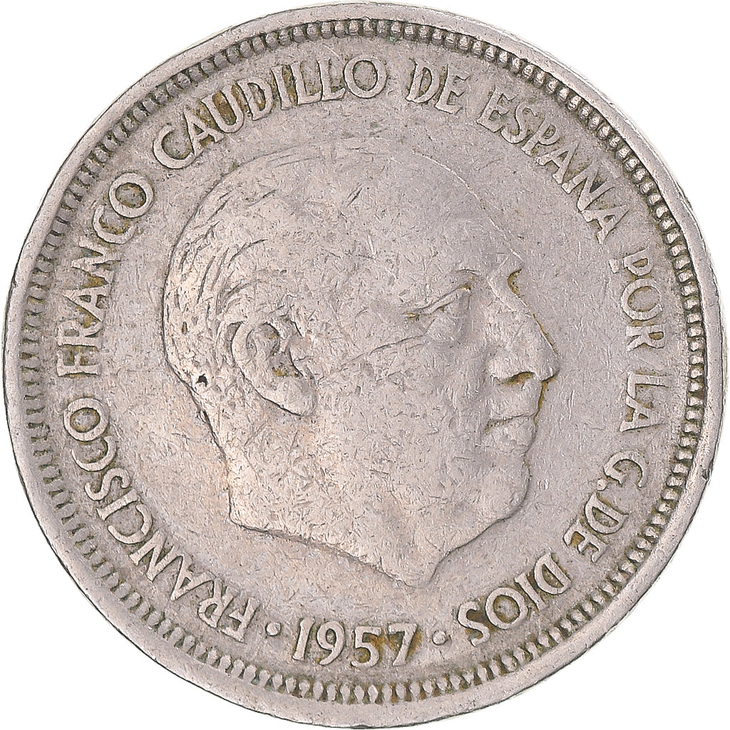 Munten, Spanje, 5 Pesetas, 1958