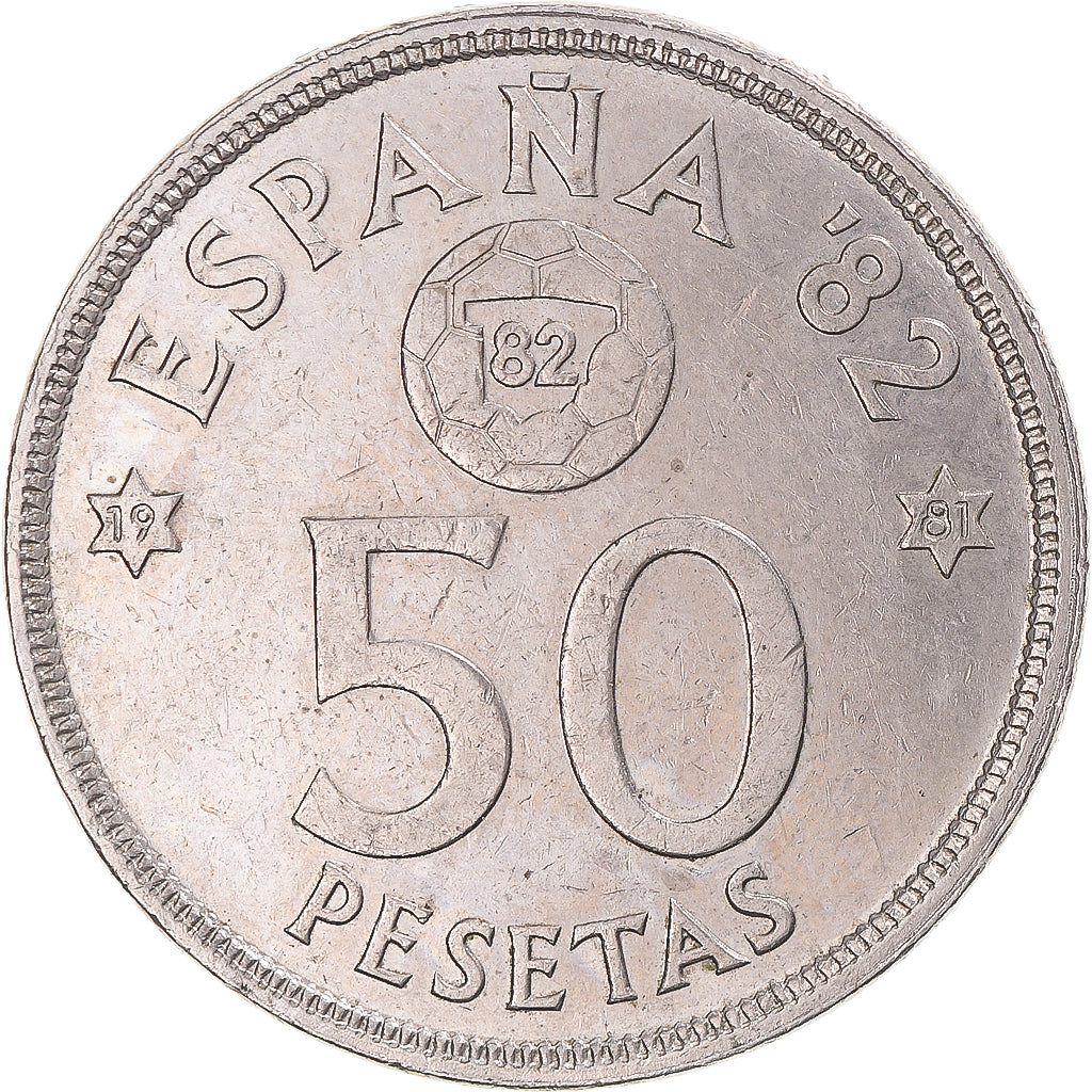 Moneta, Hiszpania, 50 Pesetas, 1981