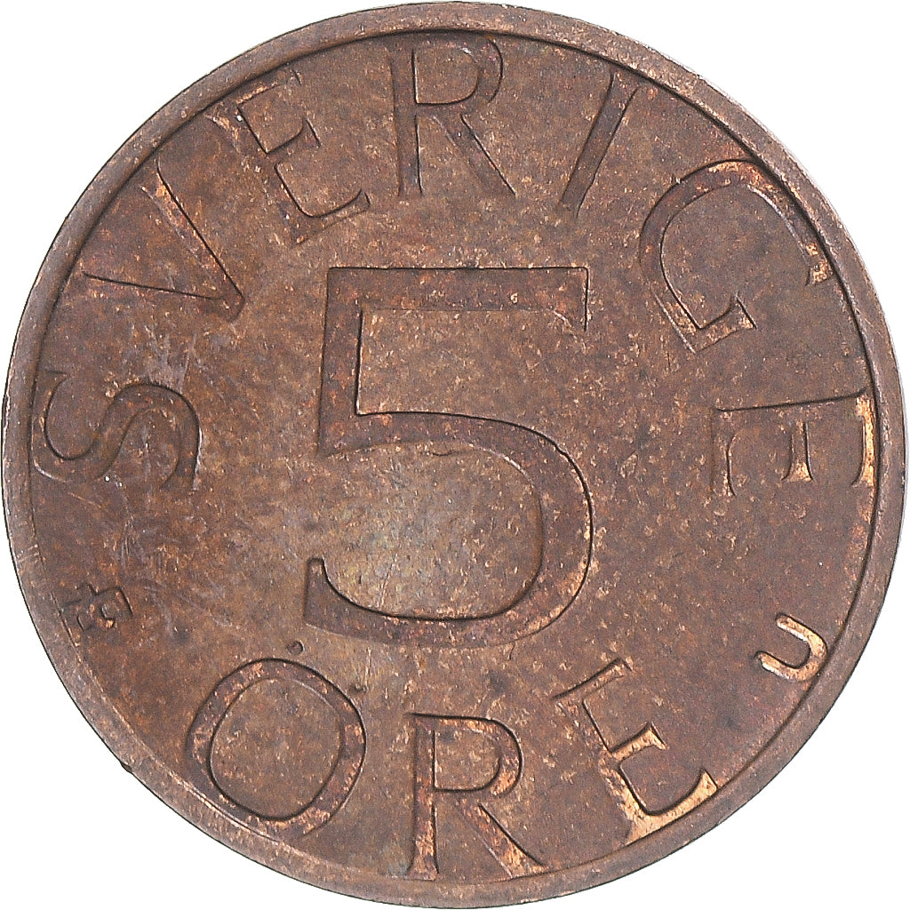 Coin, Sweden, 5 Öre, 1978