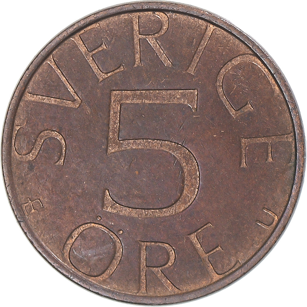Munten, Zweden, 5 Öre, 1980