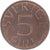 Moeda, Suécia, 5 Öre, 1980