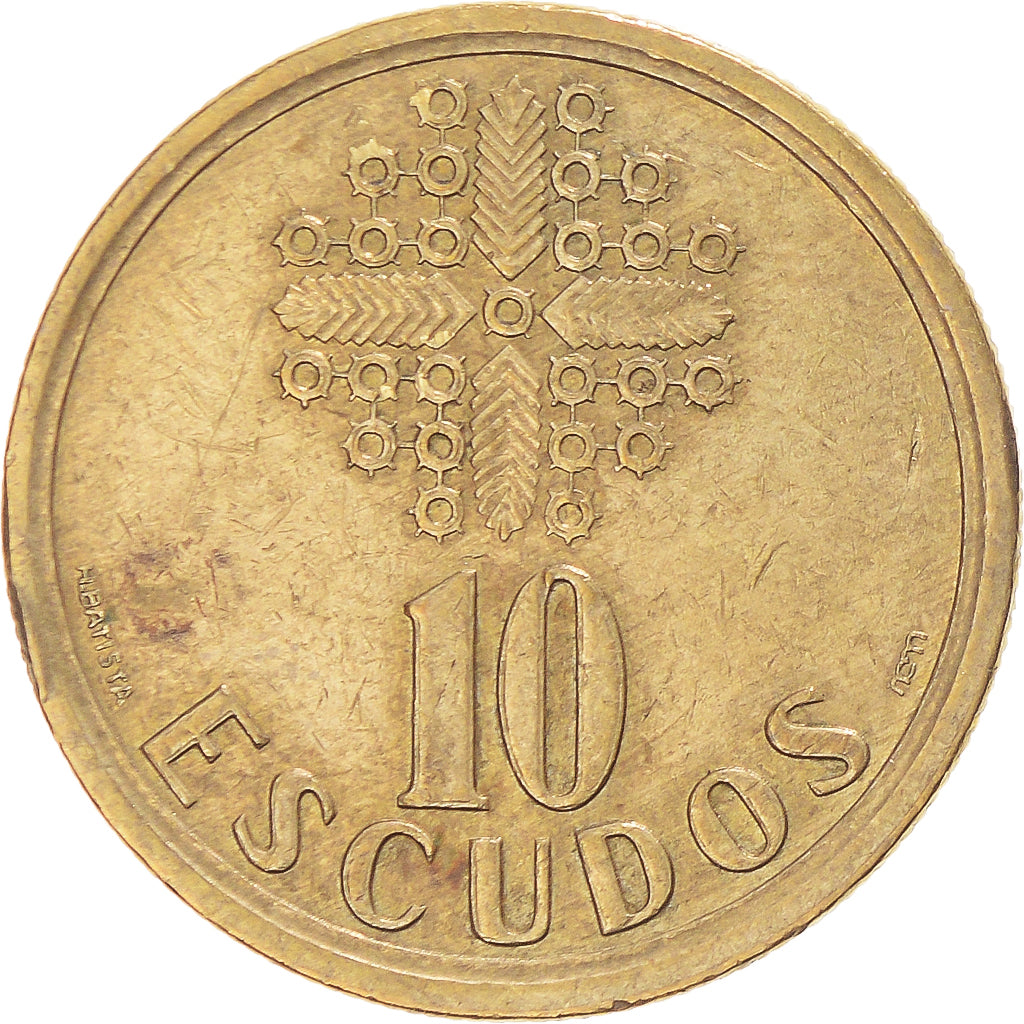 Coin, Portugal, 10 Escudos, 1998