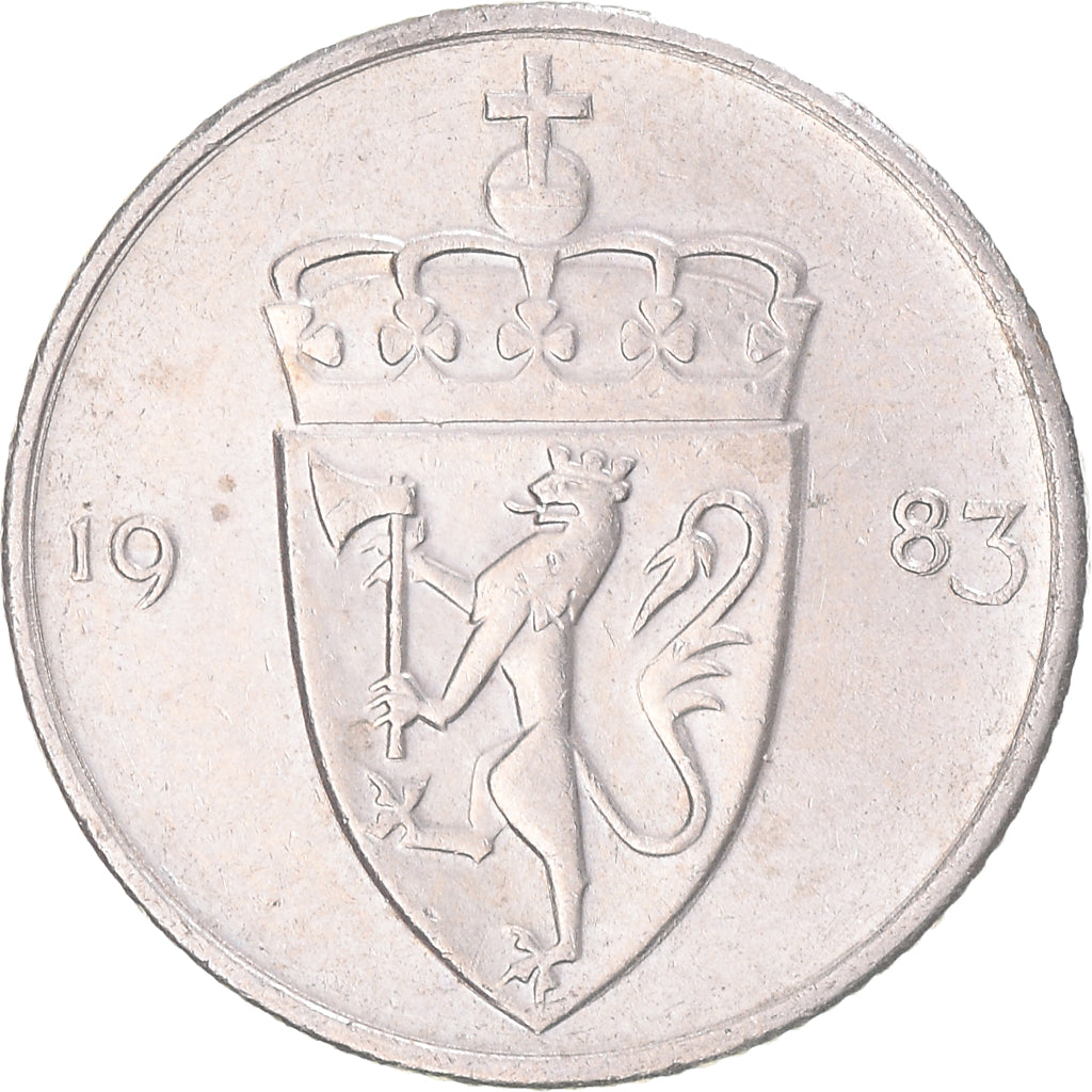 Moneda, Noruega, 50 Öre, 1983