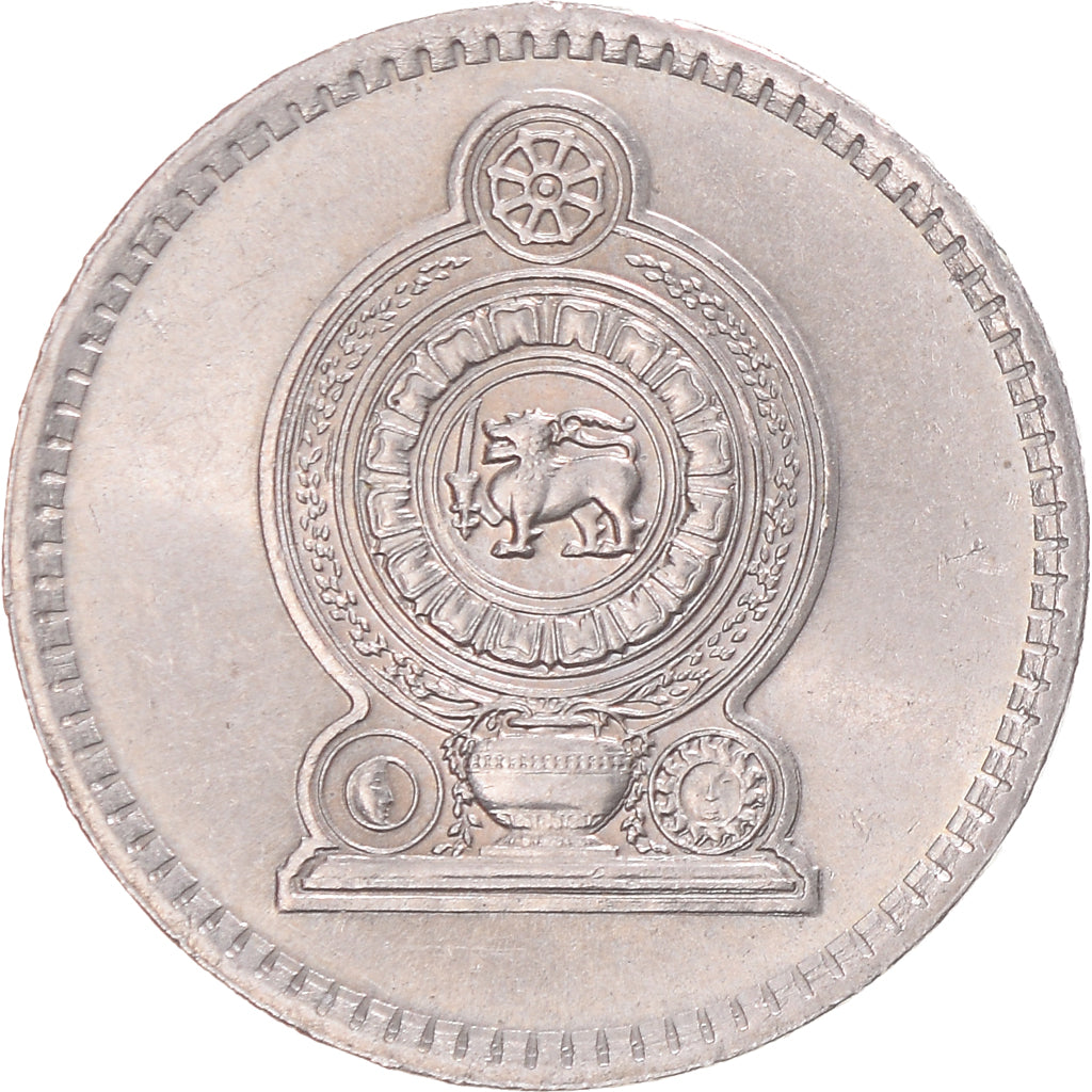 Moneda, Sri Lanka, 50 Cents, 1982