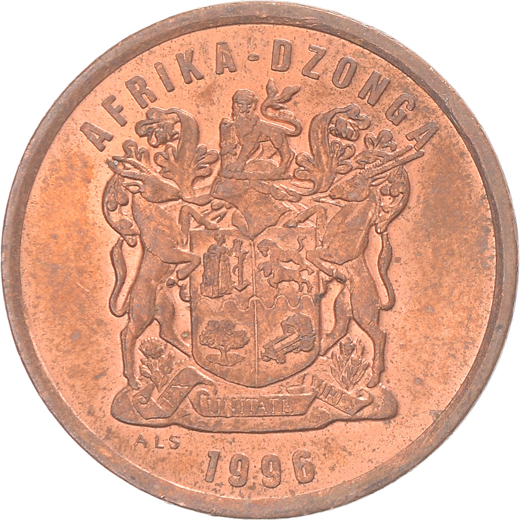 Münze, Südafrika, 5 Cents, 1996