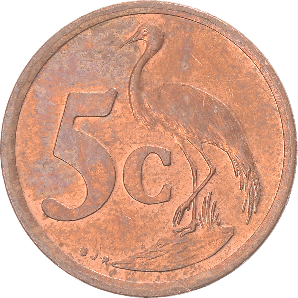 Münze, Südafrika, 5 Cents, 1996